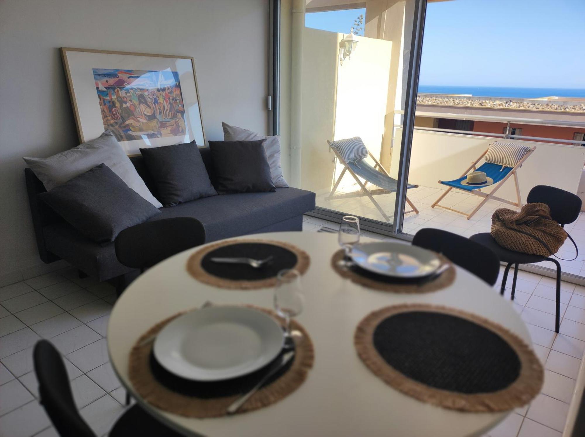 Appartement Vue Bleu Azur Sète Kültér fotó